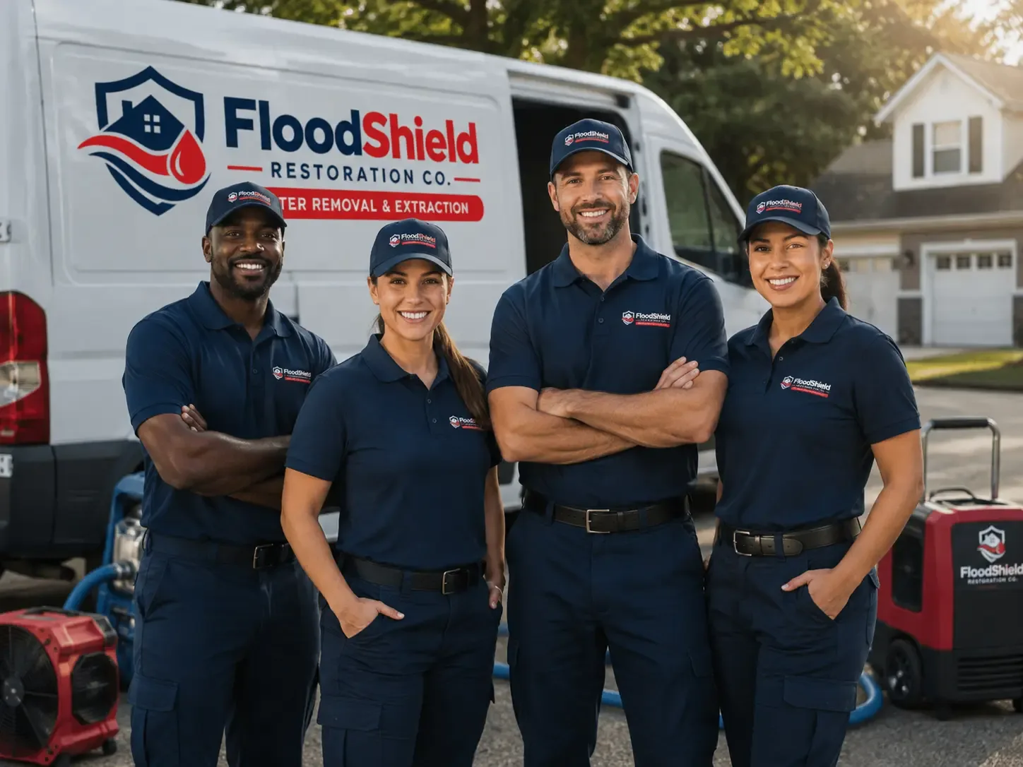 Flood Damage Restoration company in Sharpsburg, GA